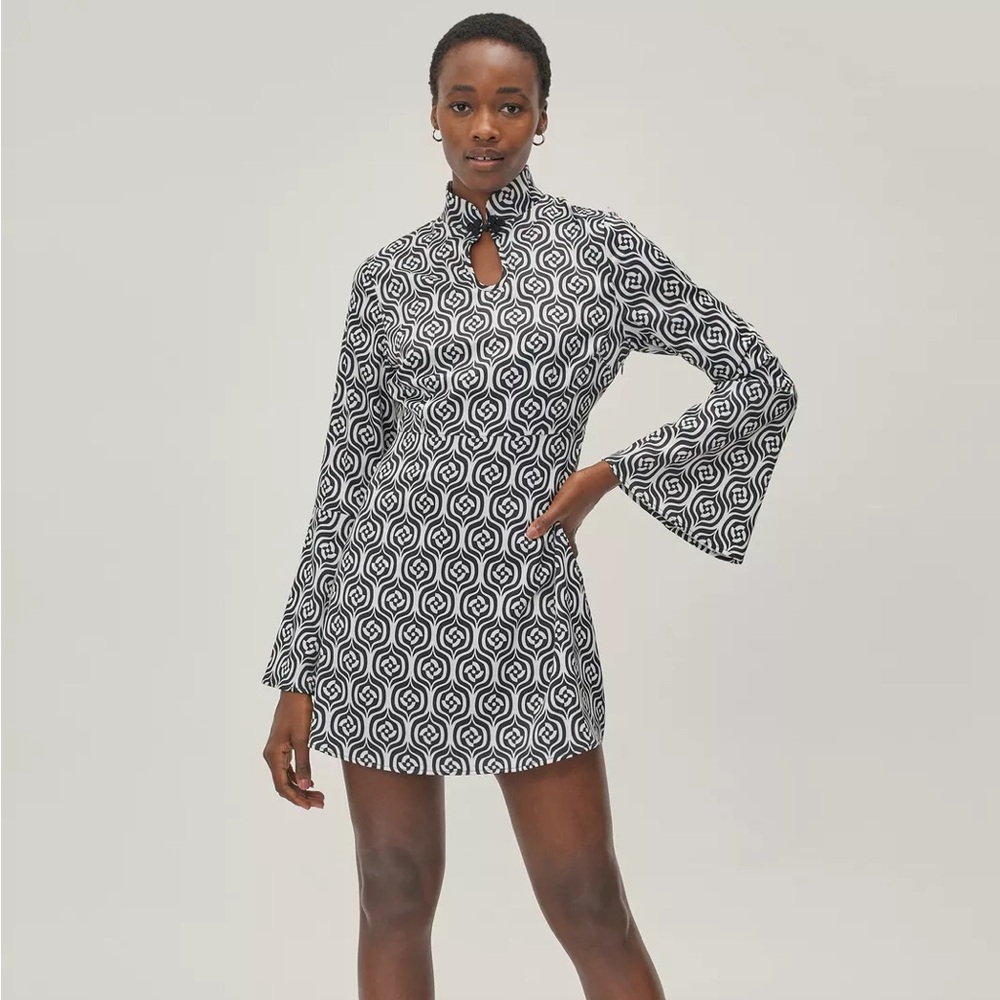 Nasty Gal retro mini dress
